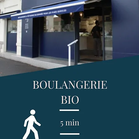 Atypique & Chaleureux, Cour Interieure, Parking Gratuit アパート ナント
